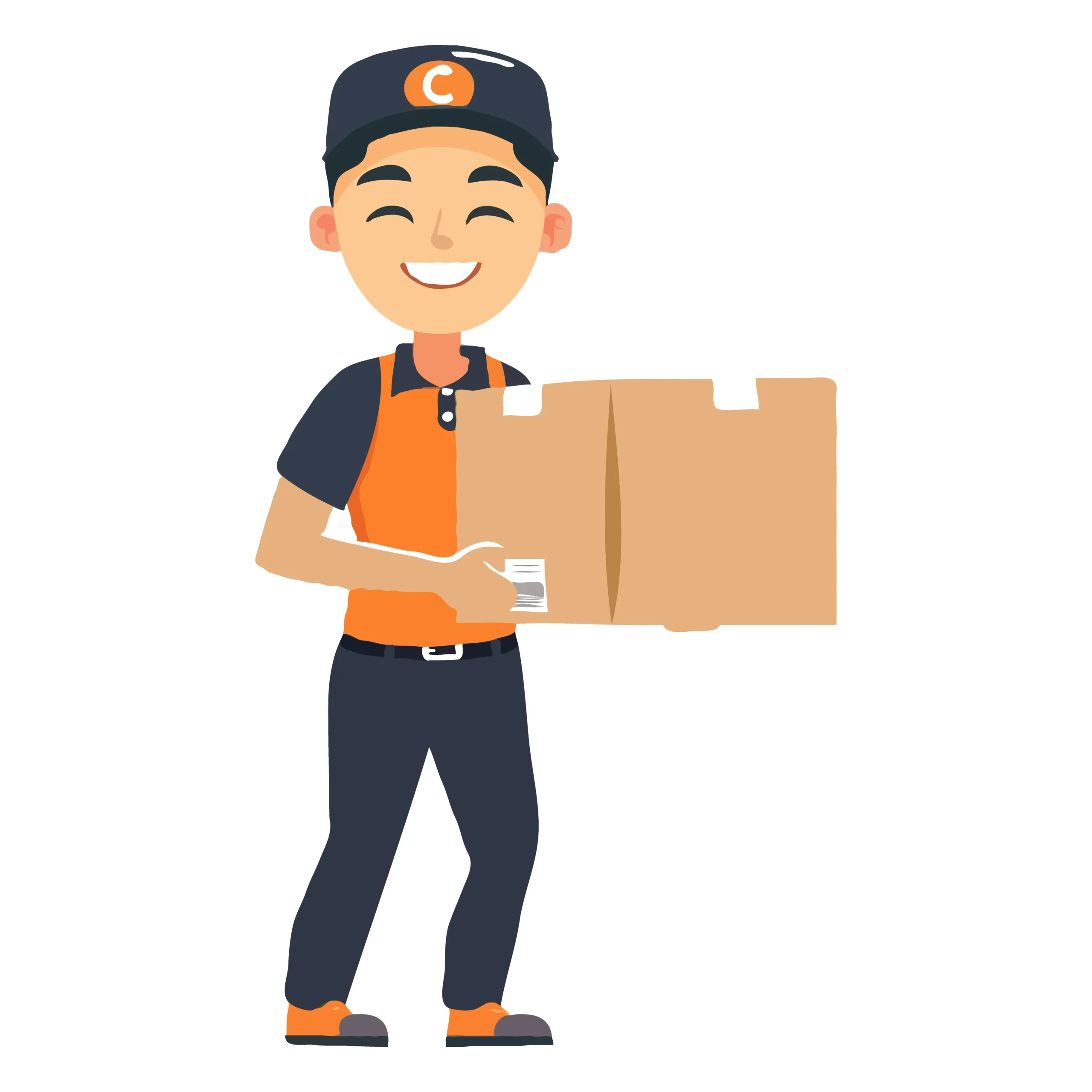 delivery boy image